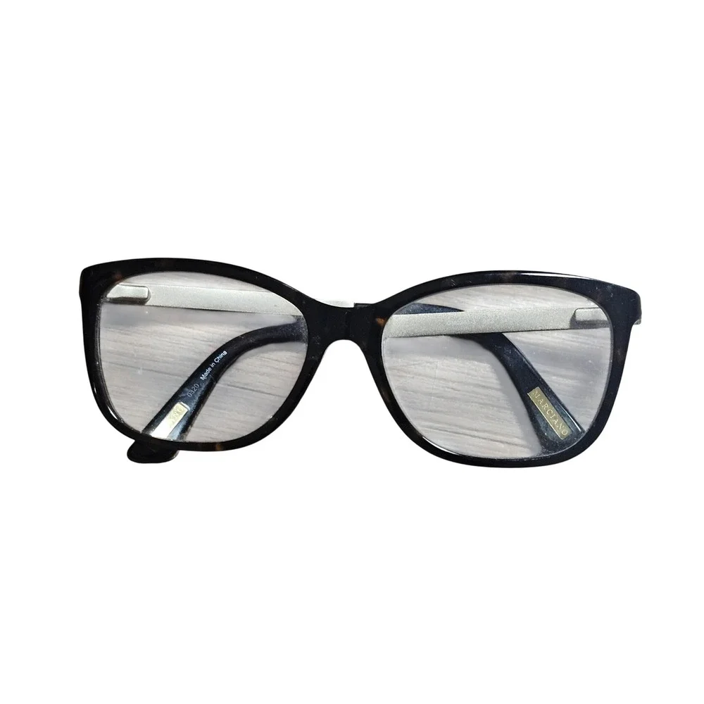 Marciano by Guess Tortoise Full Rim Square Eyeglasses 54-16-135 Crystal GM0281-3